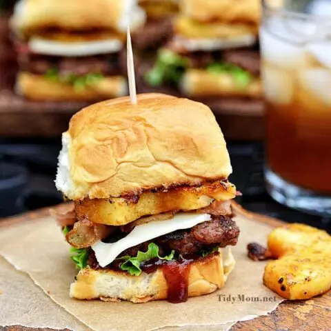 Hawaiian Burger Recipe – Aloha BBQ Sliders