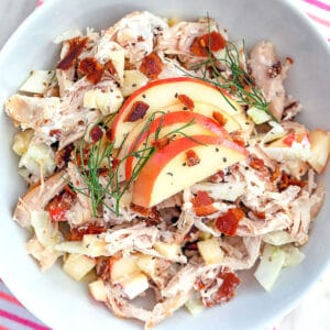 Apple, Fennel, and Bacon Chicken Salad