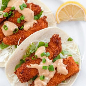 Crispy Fried Fish Tacos