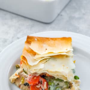 Lighter Chicken Pot Pie