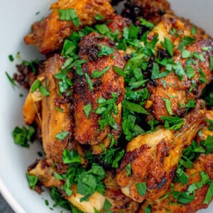 Sizzling Garlic Chicken Wings