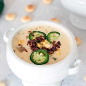 Spicy Clam Chowder with Corn