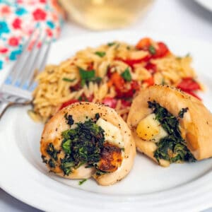 Spinach and Brie-Stuffed Chicken
