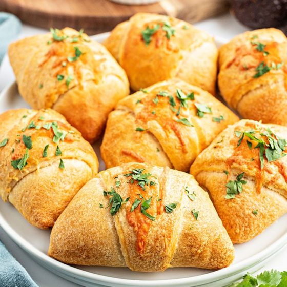 Chicken Enchilada Puffs