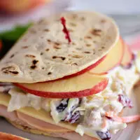 Turkey Apple & Cheddar Sandwich