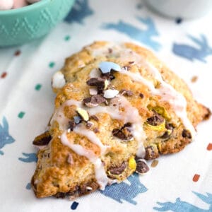 Cadbury Mini Egg Scones