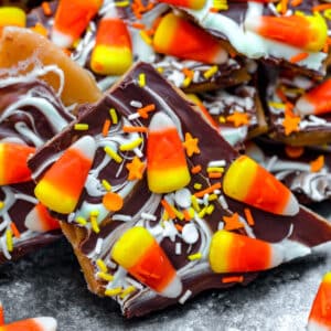 Candy Corn Toffee