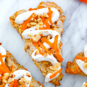 Chai Carrot Cake Scones