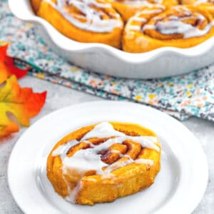 Pumpkin Cinnamon Rolls