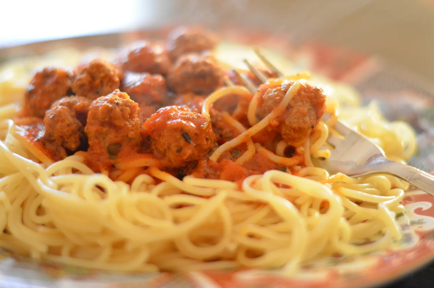 Homemade Moroccan Pasta Sauce Recipe with Mini Meatballs