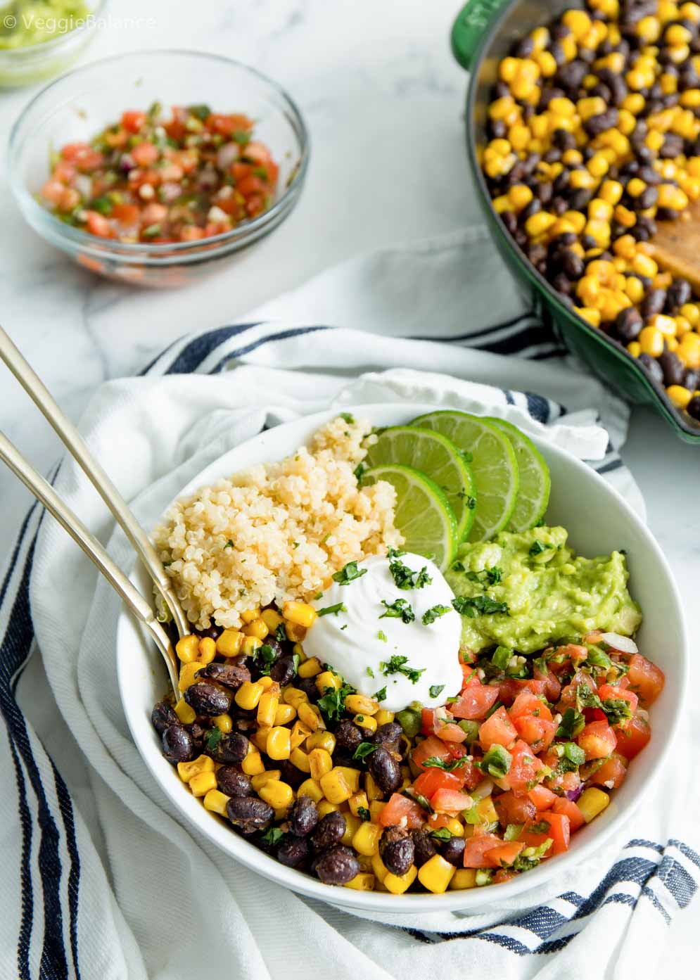 Vegan Burrito Bowls Recipe