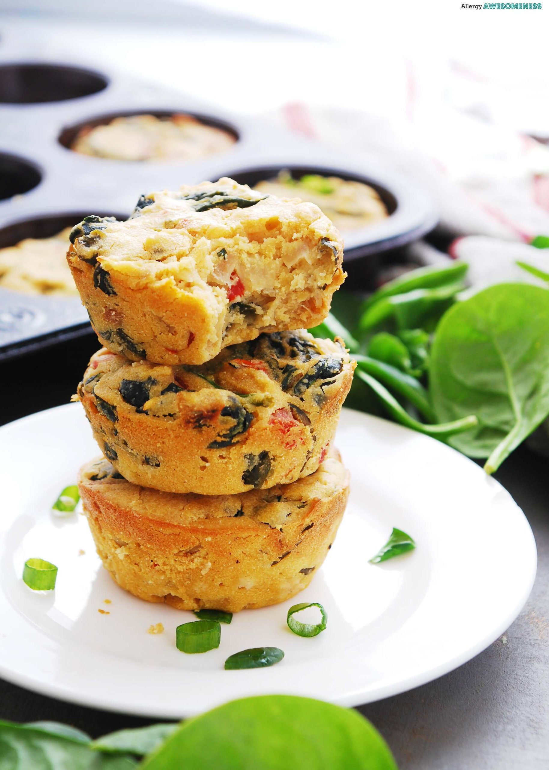 Egg-free & Dairy-free Frittata Cups