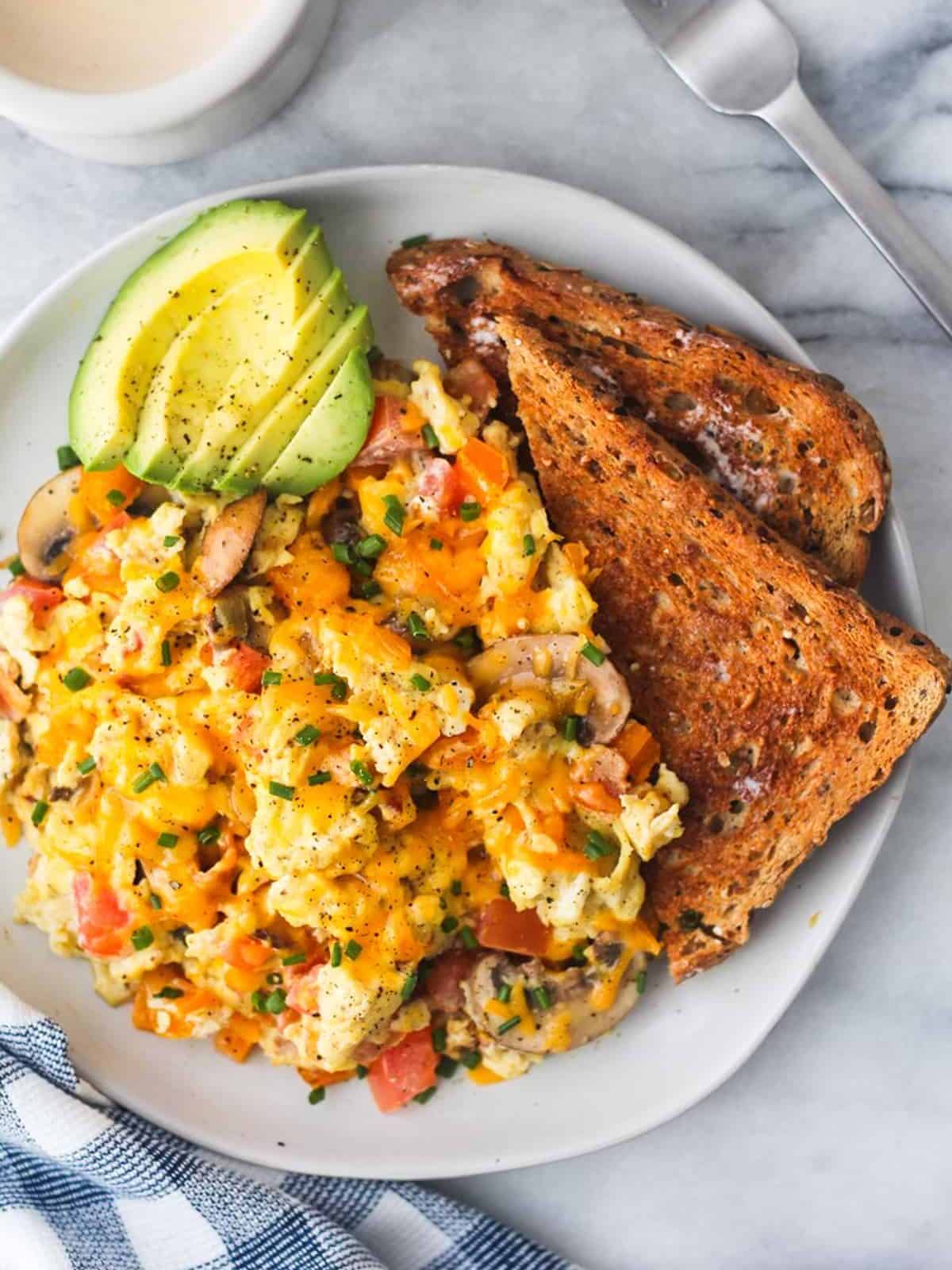 Loaded Scrambled Eggs Recipe