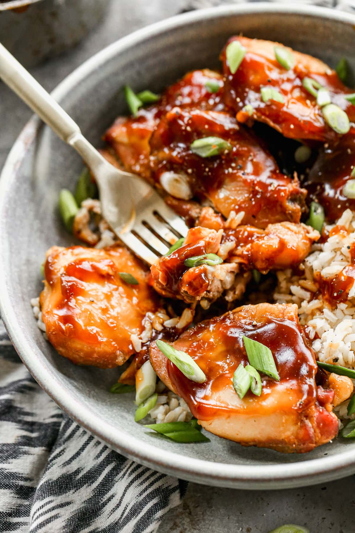 Crock Pot Bourbon Chicken