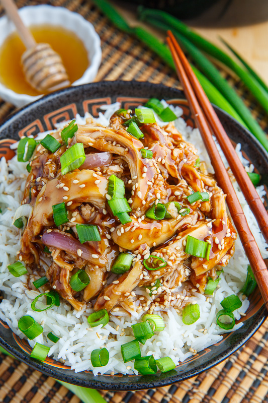 Slow Cooker Honey Garlic Chicken